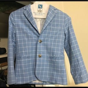 Janie and Jack Boys short suit set. Size 7